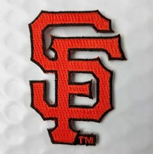 SF Giants 2.75" SF Iron On Embroidered Patch